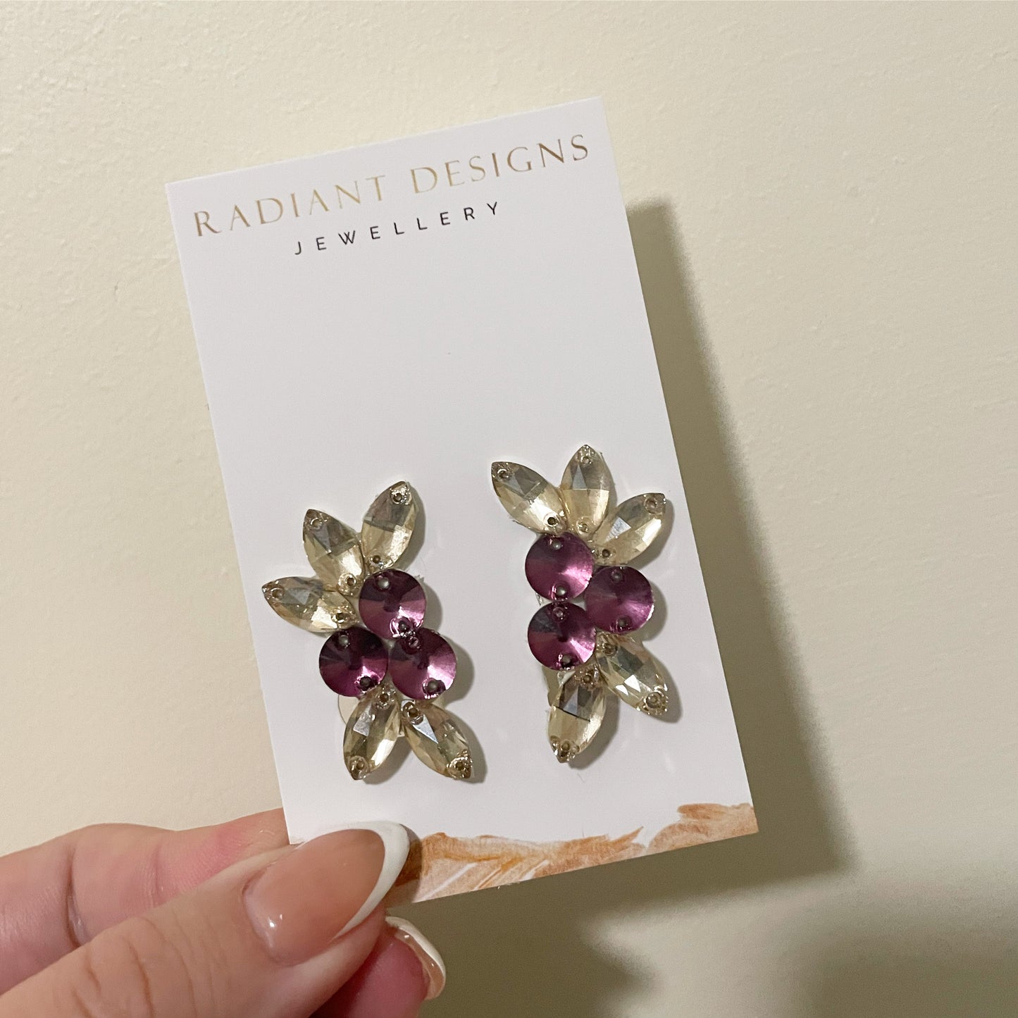 Custom earring deposit