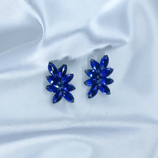 Brooke earrings (Dark Blue)