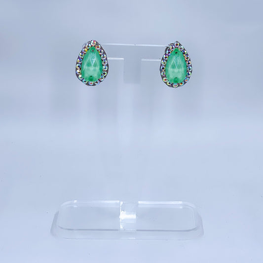 Anna earrings (Pastel Green)