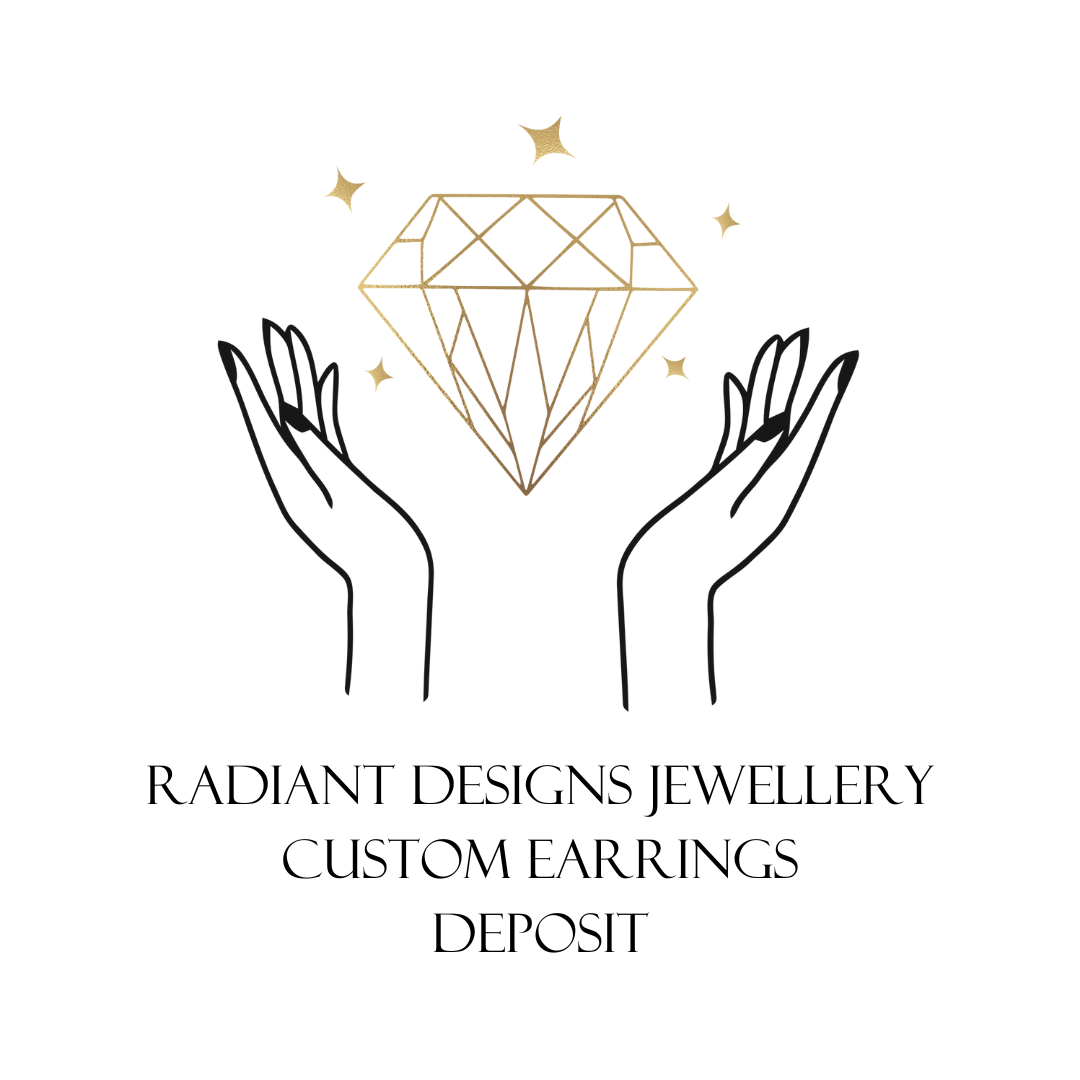Custom earring deposit