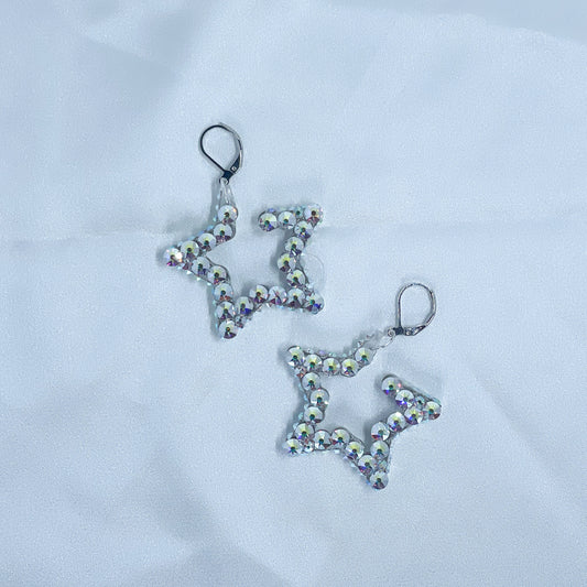 Celeste hoop earrings (Crystal AB)