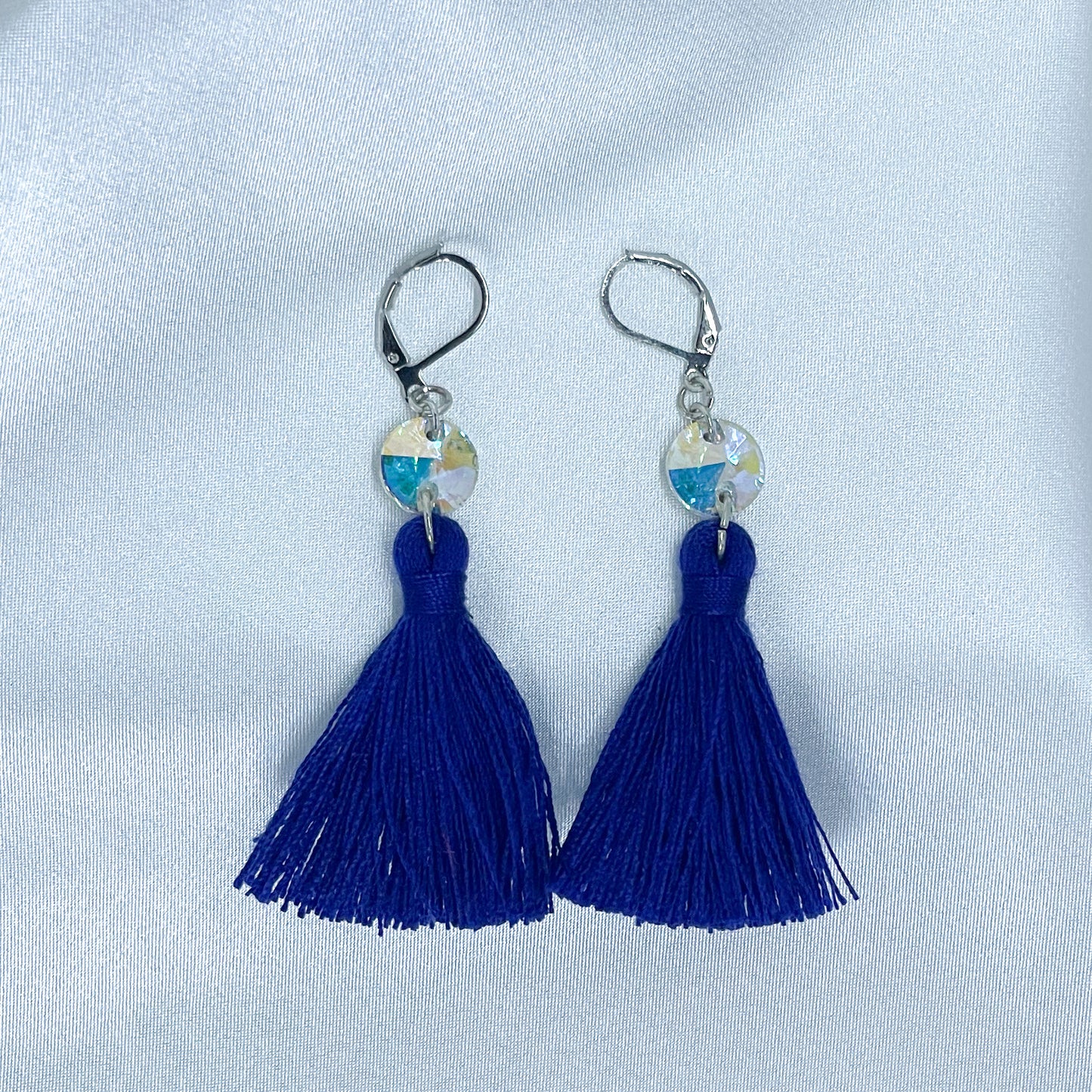 Ina earrings (Dark Blue)