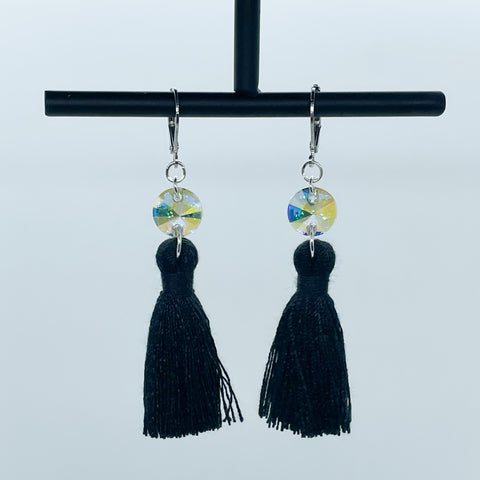 Ina earrings (Black)