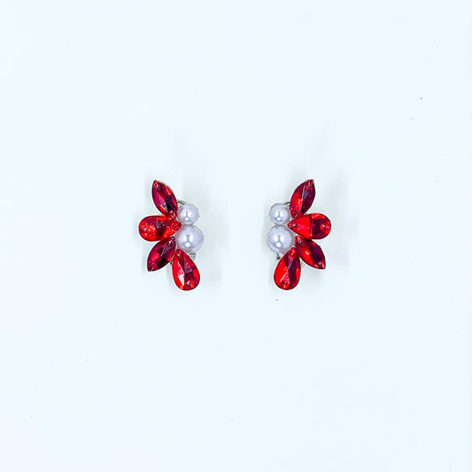 Daphne earrings (Red)