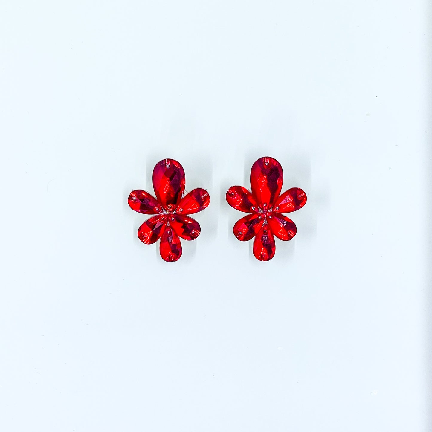 Sakura earrings (Red)