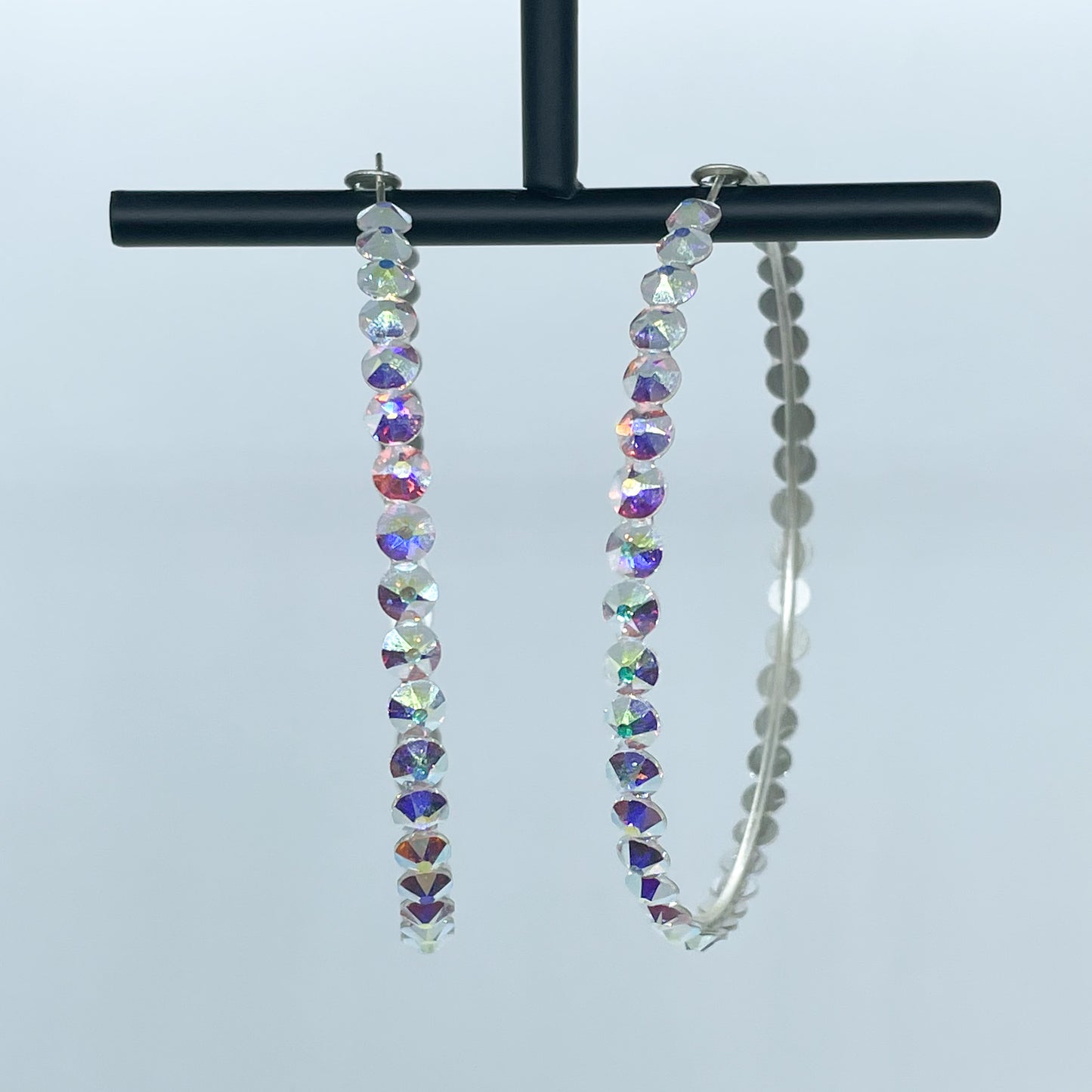 Katherine hoop earrings (Crystal AB)