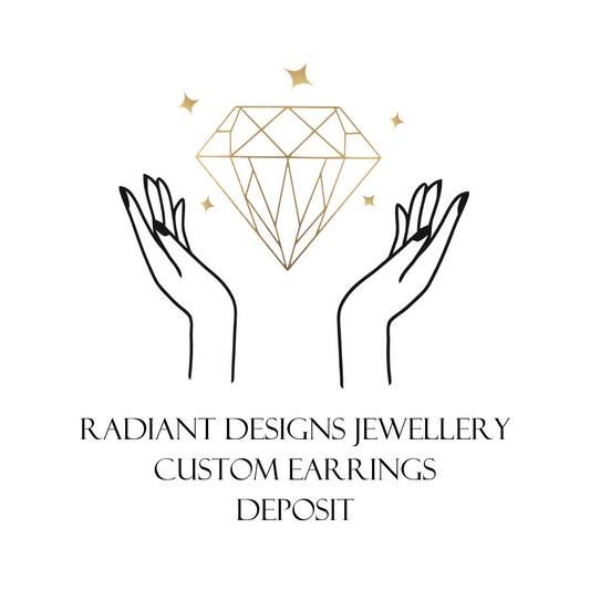 Custom earring deposit